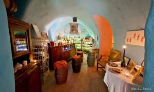 Luscher & Matiesen wine cellar